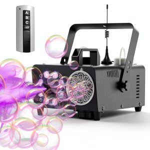 Fog Bubble Machine Metallic Stage Equipment-0