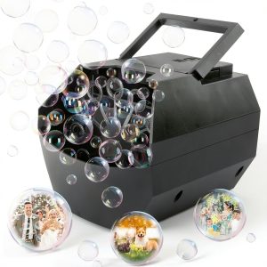 Bubble Machine Fansteck Portable Stage 500ml-0